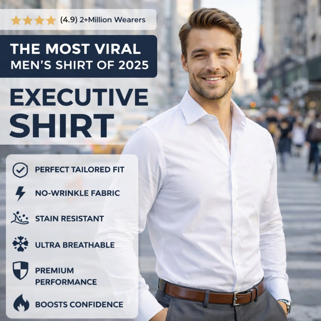 NOLAVIS™ Executive Shirt The Most Viral Men's Shirt of 2025