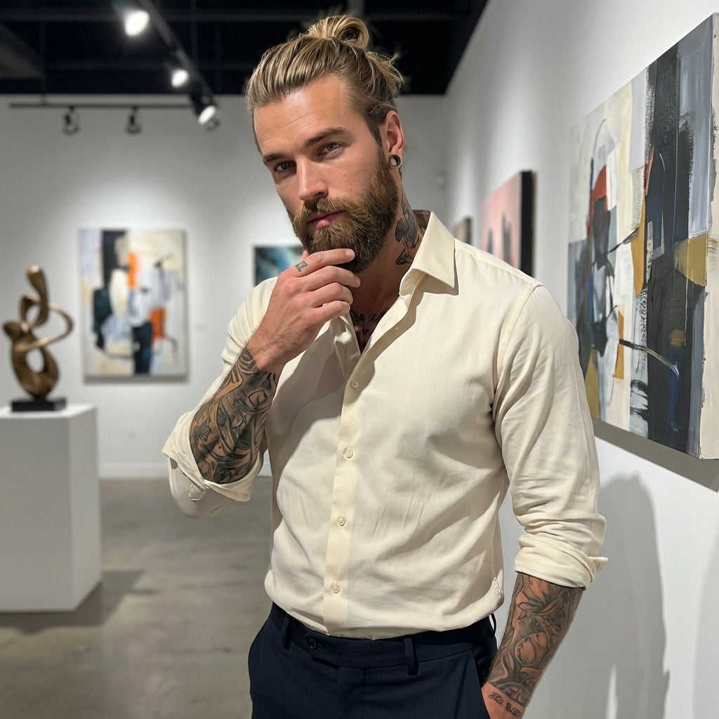 NOLAVIS™ Executive Shirt The Most Viral Men's Shirt of 2025